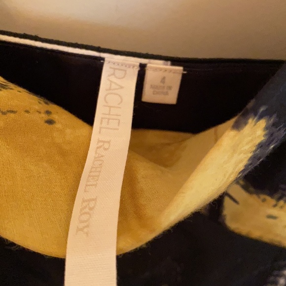 Rachel Roy black white and yellow bubble dress - Picture 7 of 7